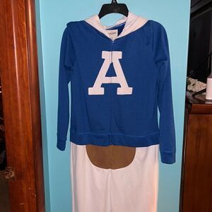 Abercrombie kids bulldog onesie  